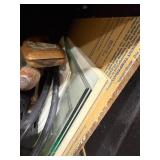 Mixed Lot of Hand Tools, Hardware, and Storage Supplies