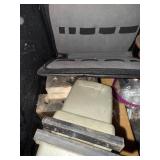 Mixed Lot of Hand Tools, Hardware, and Storage Supplies