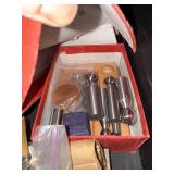 Mixed Lot of Hand Tools, Hardware, and Storage Supplies