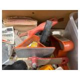 Collection of Hand Tools and Sanding Accessories