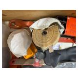 Collection of Hand Tools and Sanding Accessories