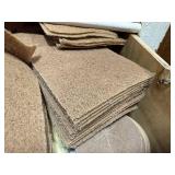 Collection of Sandpaper Rolls, Discs, and Abrasive Pads Assorted Grits