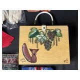 Vintage Ladies Accessories Collection with Gloves, Box Purse, Handkerchiefs and Clutches