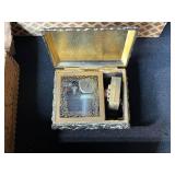 Collection of Antique and Vintage Decorative Wooden Trinket and Jewelry Boxes