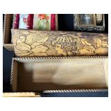 Collection of Antique and Vintage Decorative Wooden Trinket and Jewelry Boxes