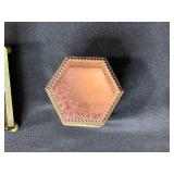 Collection of Vintage Glass Trinket and Jewelry Boxes with Etched and Ornate Designs