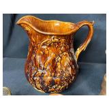 Vintage Pottery and Collectible Decor Assortment Including Nemadji Mini Vases