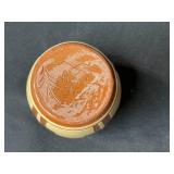 Vintage Pottery and Collectible Decor Assortment Including Nemadji Mini Vases