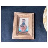 Collection of Woven Baskets and Wooden Decorative Items