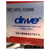 Drive Medical Nitro Red Rollator Walker with Seat and Storage