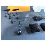 Collection of Jewelry Display Stands and Holders Assorted Styles