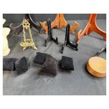 Collection of Jewelry Display Stands and Holders Assorted Styles