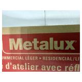 Metalux 46.9 in LED Black Pattern Shoplight 4000 Lumen 2 Lamp Equivalent - Set of 2