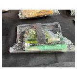 Large Assortment of Beads and Thread with Storage Bin