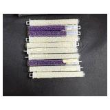 Large Assortment of Beads and Thread with Storage Bin