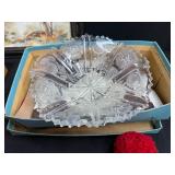 Eclectic Collection of Glassware, Porcelain, Art, Flags, and Decorative Items