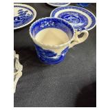 Eclectic Collection of Glassware, Porcelain, Art, Flags, and Decorative Items