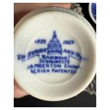 Eclectic Collection of Glassware, Porcelain, Art, Flags, and Decorative Items