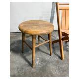 Vintage Furniture and Decor Lot: 3 Chairs and Ornate Metal Dress Form