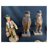 Collection of Hand-Carved Norwegian Folk Art Decor and Figurines