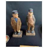Collection of Hand-Carved Norwegian Folk Art Decor and Figurines