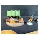 Collection of Hand-Carved Norwegian Folk Art Decor and Figurines