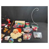 Collection of Vintage Christmas Ornaments and Holiday Decor