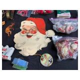 Collection of Vintage Christmas Ornaments and Holiday Decor