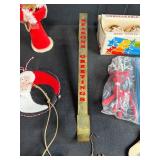 Collection of Vintage Christmas Ornaments and Holiday Decor