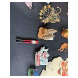 Collection of Vintage Christmas Ornaments and Holiday Decor