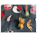 Collection of Vintage Christmas Ornaments and Holiday Decor