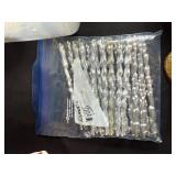 Vintage Christmas Decorations Lot inc Dept 56 with Ornaments, Tree Skirt, and Church Figurine