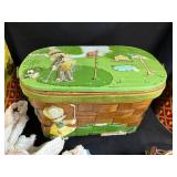 Vintage Old Dutch Potato Chip Tins, Novelty Purse, Wallet and Handbag Collection