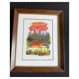 Collection of Framed Art Prints and Lithographs