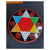 Collection of Vintage Chinese Checkers Game Boards Assorted Designs