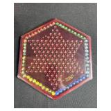 Collection of Vintage Chinese Checkers Game Boards Assorted Designs