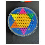 Collection of Vintage Chinese Checkers Game Boards Assorted Designs