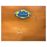 Vintage Collectibles Set with Belber Neolite Case, Glassware, and Kitchen Utensils