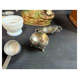 Vintage Collectibles Set with Belber Neolite Case, Glassware, and Kitchen Utensils