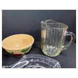 Assorted Vintage Glassware and Ceramic Dishware Collection