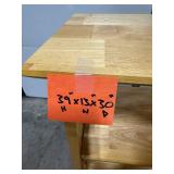 Wooden 4-Shelf Bookcase 39x13x30 Inches