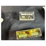 Vintage Souvenir Collectibles and Kitchenware Lot with Ceramic Tea Bag Holders and Miniatures