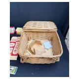 Vintage Souvenir Collectibles and Kitchenware Lot with Ceramic Tea Bag Holders and Miniatures