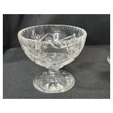 Collection of Vintage Cut Glass Crystal Serving and Tableware Pieces