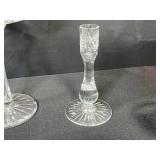 Collection of Vintage Cut Glass Crystal Serving and Tableware Pieces