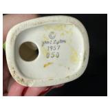 Collection of Vintage Figurines and Art Glass Including Florida Glass, Etched Pink Glass, and Crystal Paperweights