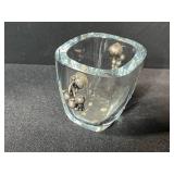 Crystal and Cut Glass Tableware Collection Including Goblets, Tumblers, and Vases