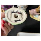 Vintage Rabbit Figurines, Bunnykins Mug, Nemadji Pottery Bowl & Decorative Collectibles Lot