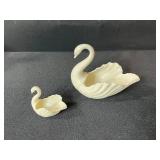 Vintage Rabbit Figurines, Bunnykins Mug, Nemadji Pottery Bowl & Decorative Collectibles Lot