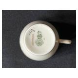 Collection of Vintage Porcelain Cups, Saucers, and Decorative Plates